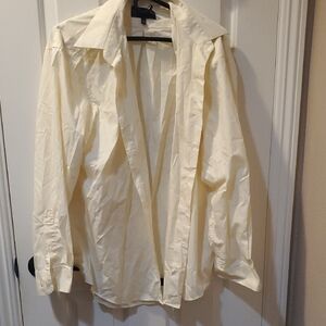 Giorgio Brutini Men's Light Cream Shirt Jacket